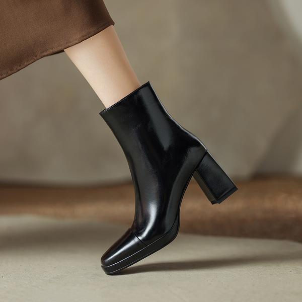 Exquisite Handcrafted Leather Women's Shoes for Elegance(Edamaijia81509F)