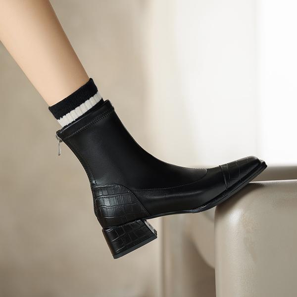 Exquisite Handcrafted Genuine Leather Women's Shoes: Elevate Your Elegance(Edamaijia81375F)