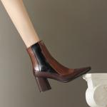 Elegant Handcrafted Leather Women's Shoes: Luxury Quality(Edamaijia81389F)