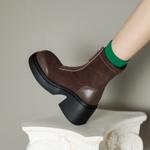 Handcrafted Leather Women's Shoes: Elegance Redefined(Edamaijia81552F)