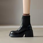 Handcrafted Leather Women's Shoes: Elegance Redefined(Edamaijia81552F)