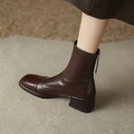 Handcrafted Genuine Leather High-End Women's Shoes - Elegance Redefined(Edamaijia81515F)