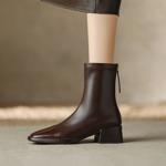 Handcrafted Genuine Leather High-End Women's Shoes - Elegance Redefined(Edamaijia81515F)