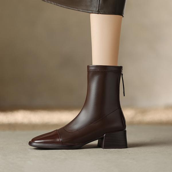 Handcrafted Genuine Leather High-End Women's Shoes - Elegance Redefined(Edamaijia81515F)