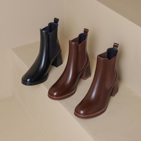 Handcrafted Genuine Leather Women's Shoes: Exquisite Quality and Timeless Elegance(Edamaijia81551F)