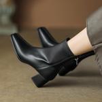 Luxurious Handcrafted Leather Women's Shoes for Elegance(Edamaijia8811F)