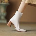 Handcrafted Genuine Leather Women's Shoes: Elegance, Luxury, and Superior Craftsmanship(Edamaijia8972F)