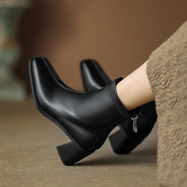 Handcrafted Genuine Leather Women's Shoes: Elegance, Luxury, and Superior Craftsmanship(Edamaijia8972F)