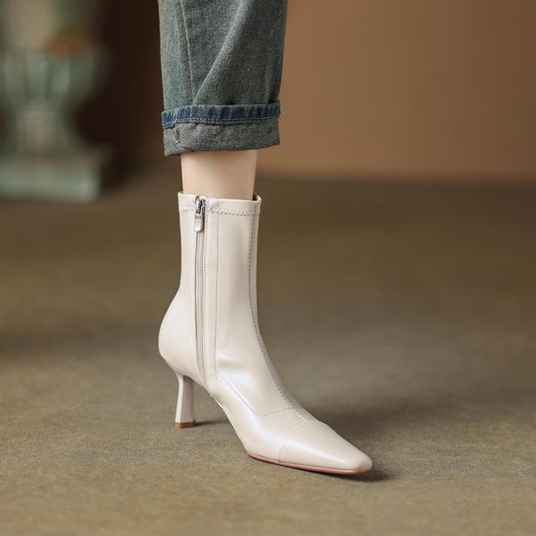 Handcrafted Genuine Leather Women's Shoes: Luxury, Elegance & Superior Craftsmanship(Edamaijia81385F)