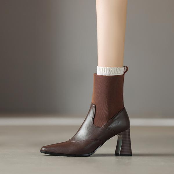 Handcrafted Leather Women’s Shoes: Luxurious Elegance with Exquisite Quality and Craftsmanship(Edamaijia81555F)