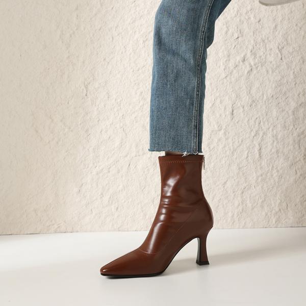 Exquisite Handcrafted Leather Women's Shoes: Luxury, Elegance, and Superior Craftsmanship(Edamaijia81502F)