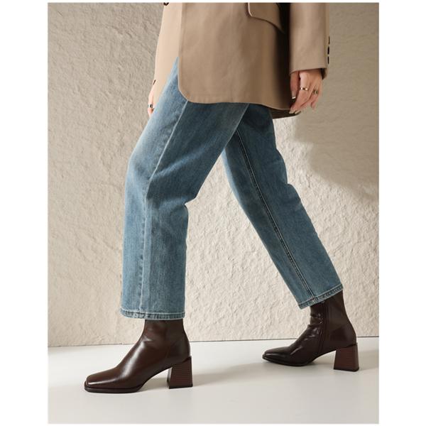 Elegant Handcrafted Leather Women's Shoes - Luxury Quality(Edamaijia81361F)