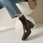 Elegant Handcrafted Leather Women's Shoes - Luxury Quality(Edamaijia81361F)