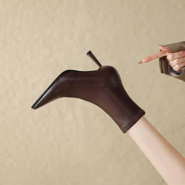 Handcrafted Leather Women’s Shoes: Exquisite Quality and Timeless Elegance(Edamaijia81359F)