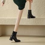 Exquisite Handcrafted Genuine Leather Women's Shoes for Luxe Elegance(Edamaijia8606F)