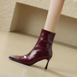 Elegance in Handcrafted Genuine Leather Women's Shoes(Edamaijia81376F)