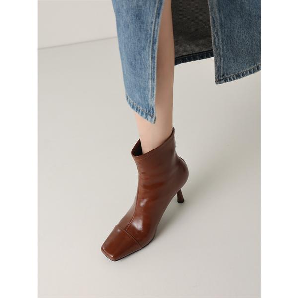 Luxury Handmade Leather Women's Shoes: Craftsmanship at Its Finest(Edamaijia81396F)