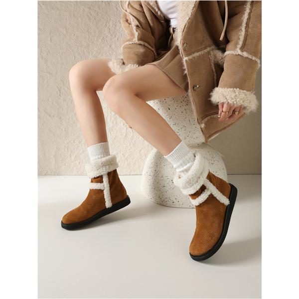 Exquisite Handcrafted Leather Shoes for Elegant Women(Edamaijia81558F)