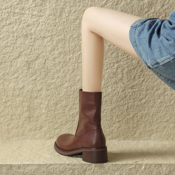 Exquisite Handcrafted Leather Women's Shoes – Luxury & Elegance(Edamaijia81573F)