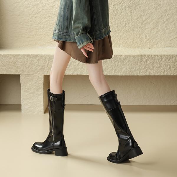 Handcrafted Luxury Leather Women’s Shoes: Elegance Redefined(Edamaijia81399F)