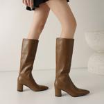 Exquisite Handcrafted Leather Women's Shoes: Luxury, Elegance, and Quality Craftsmanship(Edamaijia81525F)