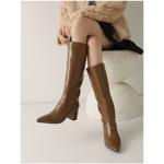 Exquisite Handcrafted Leather Women's Shoes: Luxury, Elegance, and Quality Craftsmanship(Edamaijia81525F)