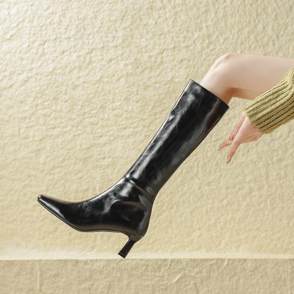 Handcrafted Leather Women's Shoes: Elegant Luxury & Quality(Edamaijia8555F)