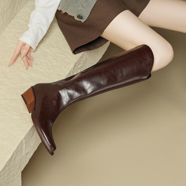 Exquisite Handmade Leather Women's Shoes: Luxury and Elegance(Edamaijia81380F)