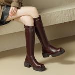 Handcrafted Luxury Leather Women's Shoes, Elegance Redefined(Edamaijia81392F)