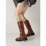 Luxury Handmade Genuine Leather Women's Shoes, Elegance Redefined(Edamaijia81579F)