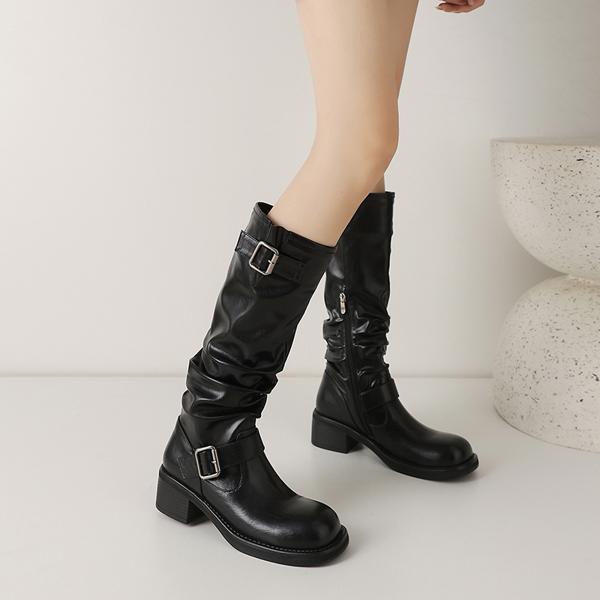 Handcrafted Leather Women's Shoes: A Fusion of Elegance and Luxury Craftsmanship(Edamaijia81615F)