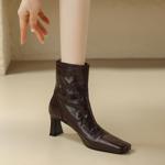 Exquisite Handcrafted Leather Women's Shoes: Luxury and Elegance(Edamaijia81601W)