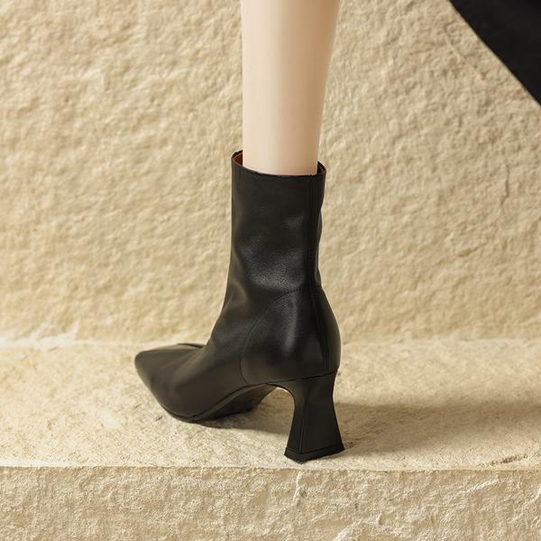 Elegant Handmade Leather Women's Shoes: Luxury Craftsmanship(Edamaijia81616F)