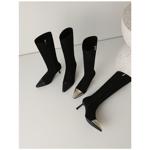 Elegant Handcrafted Leather Women's Shoes of High Quality(Edamaijia81520F)