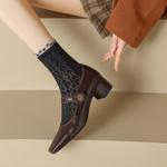 Handcrafted Luxury Leather Women's Shoes: Elegance in Every Stitch(Edamaijia81638F)