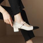 Handcrafted Genuine Leather Women's Shoes - Elegant Luxury Quality(Edamaijia81671F)