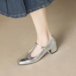 Handcrafted Genuine Leather Women's Shoes - Elegant Luxury Quality(Edamaijia81671F)