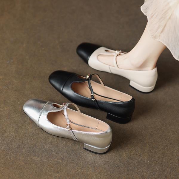 Handcrafted Leather Women's Shoes: Elegance & Luxury(Edamaijia81672F)