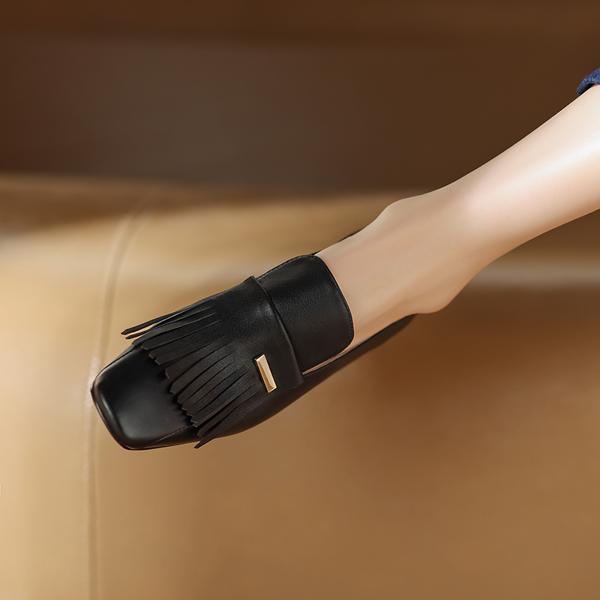 Exquisite Handcrafted Leather Women's Shoes for Elegance(Edamaijia81632F)