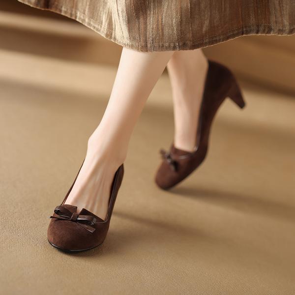 Luxurious Handcrafted Leather Women's Shoes: Elegance Redefined(EdamaijiaF81697-6)