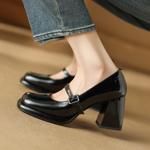 Handcrafted Luxury Leather Women's Shoes(Edamaijia81710F)