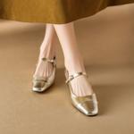 Elegant Handmade Leather Shoes: Luxury Craftsmanship(Edamaijia81757W)