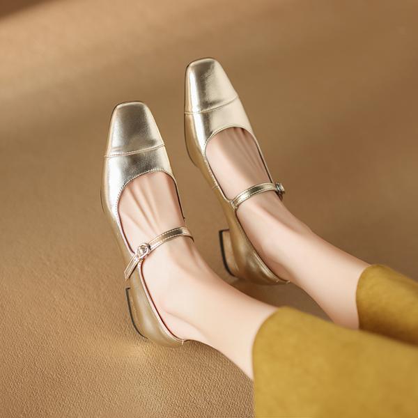 Elegant Handmade Leather Shoes: Luxury Craftsmanship(Edamaijia81757W)