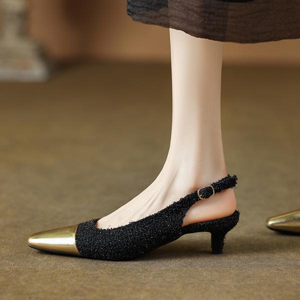 Handcrafted Luxury Leather Women's Shoes - Elegant Craftsmanship(Edamaijia81176F)