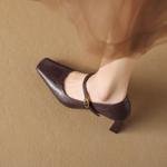 Exquisite Handmade Leather Women’s Shoes for High-End Elegance(Edamaijia9291F)