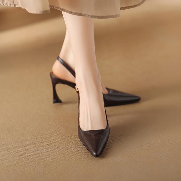 Exquisite Handmade Leather Women's Shoes: Luxurious Craftsmanship & Timeless Elegance(Edamaijia81791F)