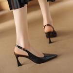 Exquisite Handmade Leather Women's Shoes: Luxurious Craftsmanship & Timeless Elegance(Edamaijia81791F)