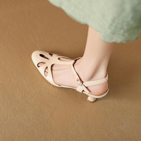 Handcrafted Luxury Leather Women’s Shoes for Timeless Elegance(Edamaijia81839F)