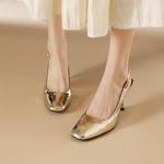 Elegantly Crafted Genuine Leather Handmade Women’s Shoes(Edamaijia81893F)