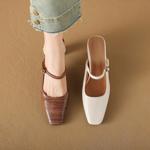 Exquisite Handcrafted Leather Women's Shoes for Timeless Elegance(Edamaijia9306F)